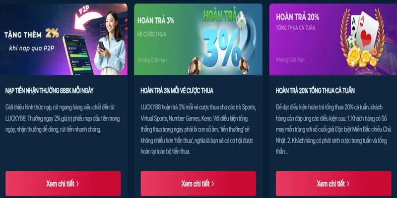 Nạp tiền vào tài khoản 88v khuyến mãi
